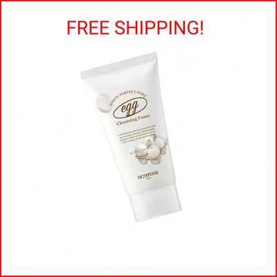 SKINFOOD Egg Perfect Pore Cleansing Foam 150ml - Egg Yolk, Albumin Contained Por