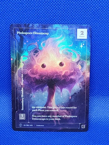 Wonders of the First Formless Foil Pinksport Dreamcap 1st Edition Alt Art