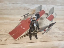 2008 Hasbro Star Wars Legacy Collection Green Leader A-Wing Fighter