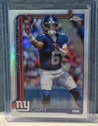 2025 Topps Chrome - #306 Jaxson Dart (RC) Holo Refractor New York Giants