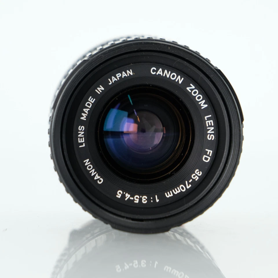 Canon FD 35-70mm f/3.5-4.5 Zoom Lens Manual Focus SLR Film Camera Prime Japan Vi - Image 4 of 4