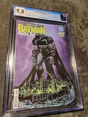 Absolute Batman Ark-M #1 CGC 9.8 One-Shot NM D.C. Comics 2026 Joshua Hixson