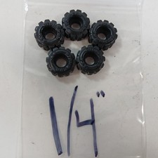 Lot of 5x Vintage Schaper Stomper 4X4 Tire Wheel Rubber Single 1/4" RARE