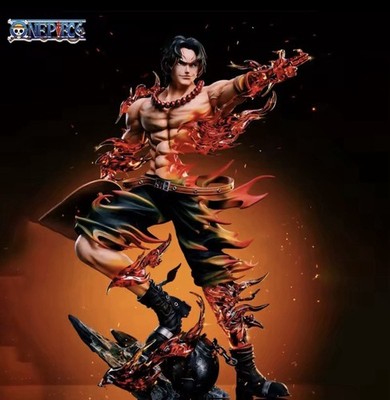 One Piece Ace Anime Figur Portgas·D· Ace Actionfigur PVC Statue.