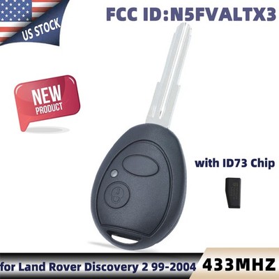 for Land Rover Discovery 2 1999-2004 73370847C Remote Key Fob 433Mhz with ID73