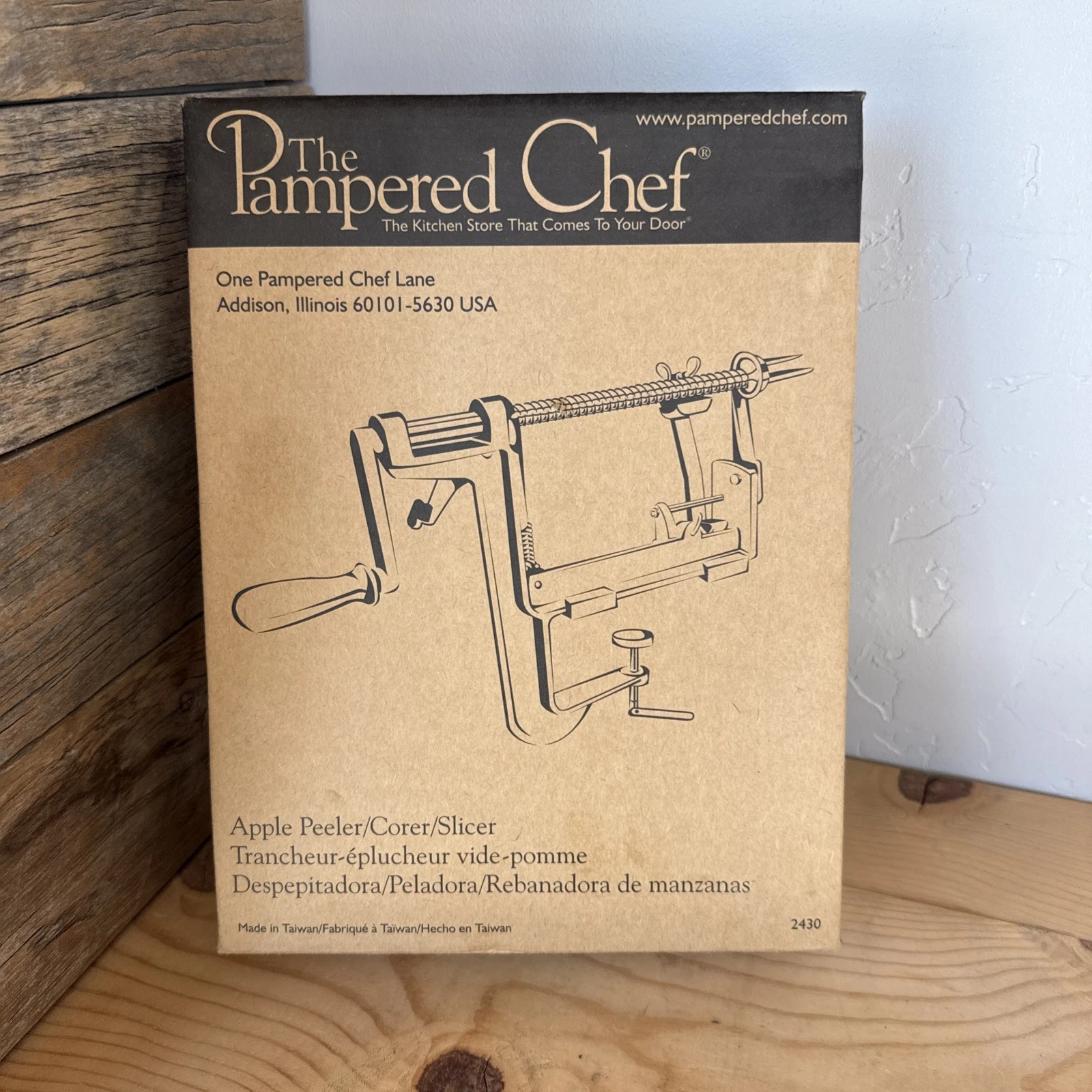 The Pampered Chef Apple Peeler / Corer / Slicer New In Open Box
Opens in a new window or tab
