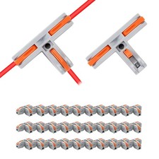 112-Pole Compact Wire Conductor Connectors DIN Rail Terminal Blocks