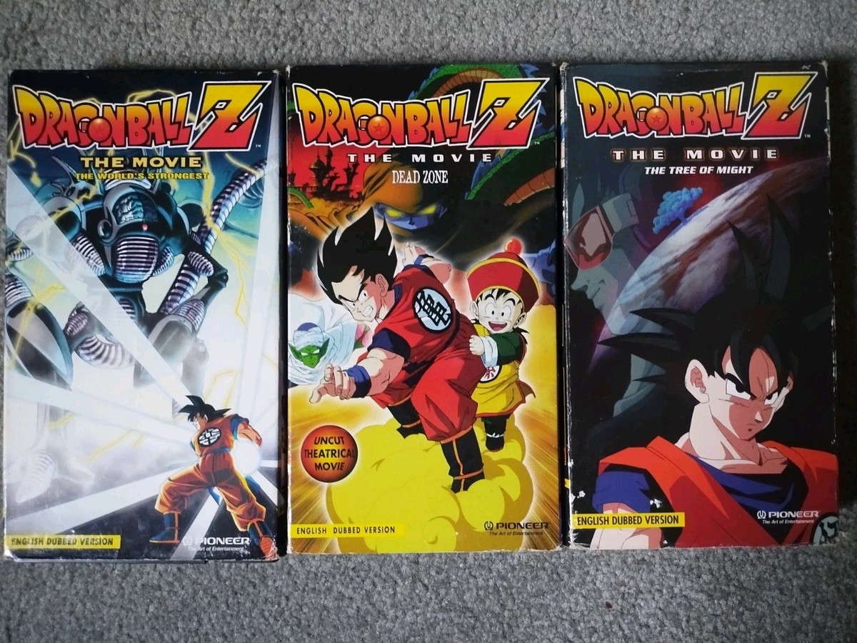 Dragon Ball Z Movies VHS Pioneer/ Oceans Studio's. Movies #1, #2