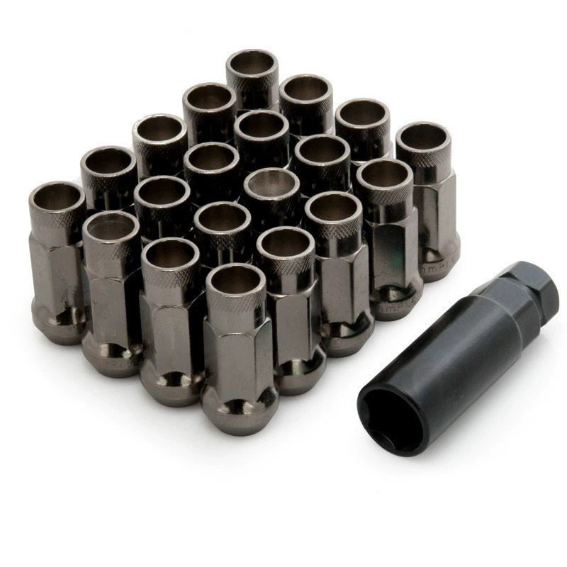 20 MUTEKI SR48 COLOR WHEEL LUG NUTS 12X1.5 & 12x1.25 ACORN RIM EXTENDED ...