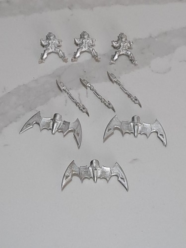 Warhammer 40k-Dark Eldar Drukhari X3 HELLIONS-Metal Unpainted/ Unmade FAST P&P - Picture 1 of 8