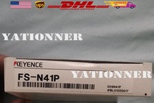 KEYENCE FS-N41P Fiber Optic Sensors FSN41P New In Box One Free Shipping