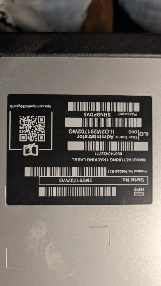 HP ProLiant DL20 Gen10 SFF Server / 16GB RAM / Intel Xeon E-2124 CPU / No HDDs - Image 3 of 4