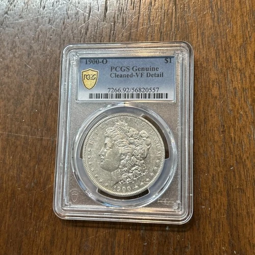 1900-O New Orleans Mint Silver Morgan Dollar . Cleaned-VF Detail