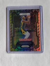 2024 PANINI PRIZM MONOPOLY WNBA - JORDAN HORSTON #64 GO SPACE PRIZM STORM