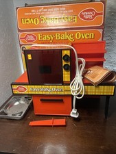 Vintage Betty Crocker Easy Bake Oven With Original Box 1973  Missing Parts 