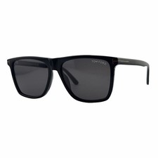 Tom Ford FT0832-N Fletcher Shiny Black Sunglasses 57mm 15mm 145mm - 01A