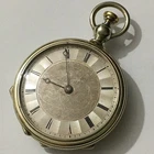 ANTIQUE MINIATURE QUARTER REPEATER POCKET WATCH WITH BREGUET PARACHUTE SYSTEM!..