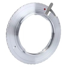 Silver M4/3-NEX Aluminum Alloy Adapter Converter Ring For Sony E Mount Camera