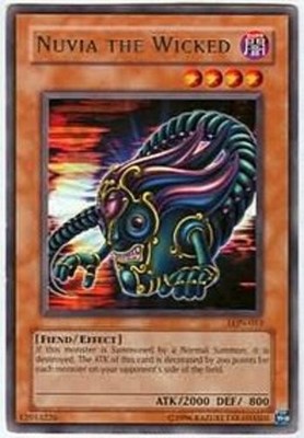 Nuvia the Wicked - LON-013 - Rare - Unlimited Edition - Heavily Played