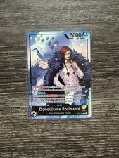 One Piece TCG Donquixote Rosinante Alternative Art Leader Card OP12-061