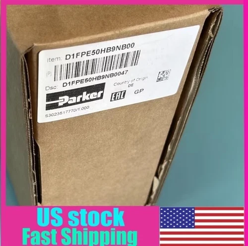 NEW Parker D1FPE50HB9NB00 proportional valve Factory Sealed Fast Ship