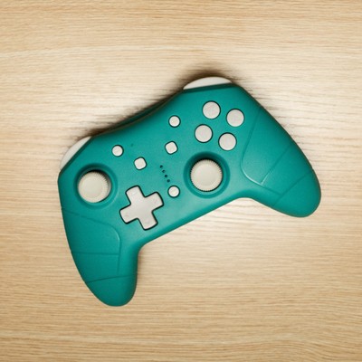 Funlab Nintendo Switch 'Pro Controller' Teal Bluetooth Great Used Condition