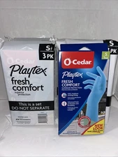O-Cedar Playtex Fresh Comfort Latex Reusable Gloves Case of 12 Pairs