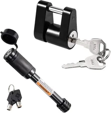CZC AUTO Hitch Lock Set, Dia 5/8 Inch Trailer Receiver Pin... 