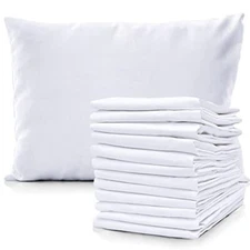 Pacific Linens Pillowcases White 12 Pack T-200 Size