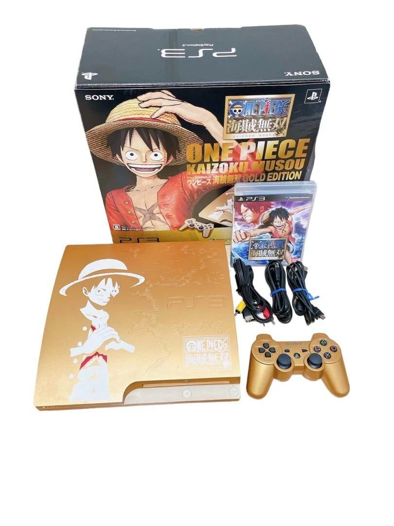 Sony PlayStation 3 PS3 One Piece Kaizoku Musou Gold Edition Console JP Product