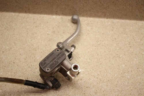 2007 Honda XR650R Nissin Front Brake Caliper & Master Cylinder Assembly 5738 S36 - Picture 8 of 10