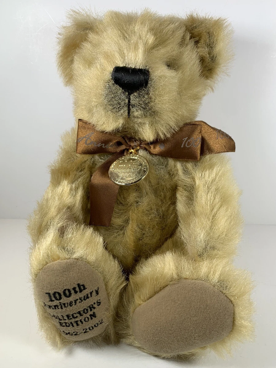 Collector's edition 100th hotsell anniversary teddy bear