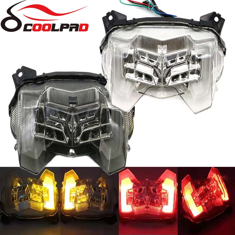 Luz trasera LED integrada intermitente para Yamaha MT-09 FZ-09 MT09 2017-2020 Foto 2 de 4