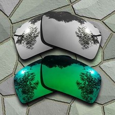 US Silver Jade Green Polarized Lenses Replacement For-Costa Del Mar Reefton