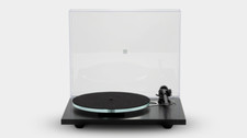 Rega Planar 3 Turntable in Black Finish + Ortofon Blue 2MR Blue + Reference Belt