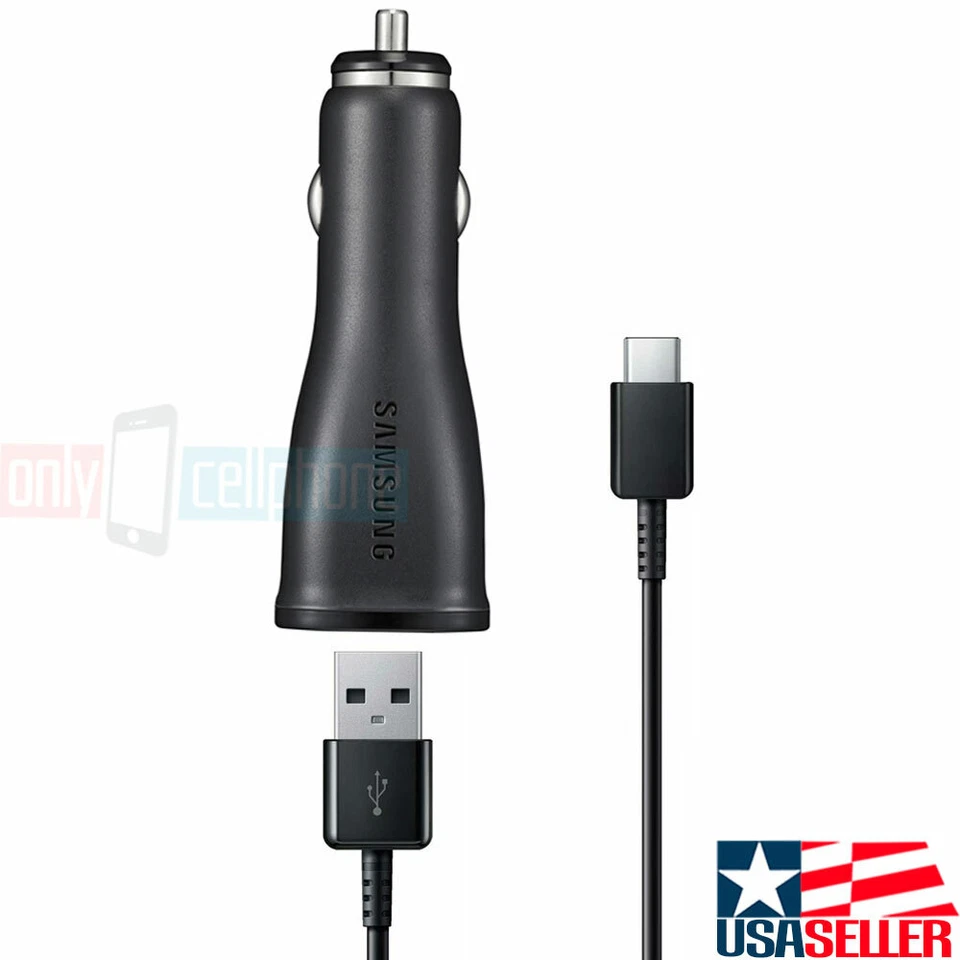 Cable de datos USB-C cargador de coche rápido original Samsung para Galaxy A11/A12/A13/A14/A15 Foto 2 de 4