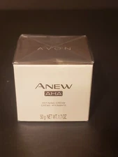 Avon Anew AHA Alpha Hydroxy Acid Refining Cream 1.7 oz.  NEW SEALED IN BOX
