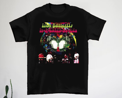 Iron Butterfly Band In-A-Gadda-Da-Vida Unisex Cotton T-Shirt
