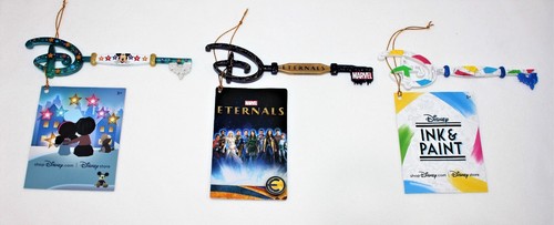 Disney Key Our Family To Yours & Ink & Paint + Marvel Eternals Key Lot Of 3 - Picture 2 of 2