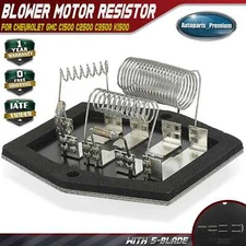 Front Heater Blower Motor Resistor for Chevy C1500 C2500 GMC Yukon K1500 K2500