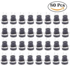 80pcs 5.5mm x 2.1mm Power Supply Jack Socket Female Panel Mount Plug 3A 12V DC