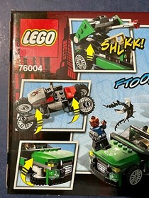 Lego Marvel Heroes 76004 Spider Man Spider Cycle Chase Venom New in Box Retire