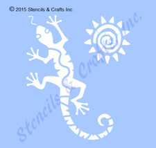 5" LIZARD STENCIL GECKO WESTERN SOUTHWESTERN TEMPLATE SUN PAINT ART CRAFT NEW