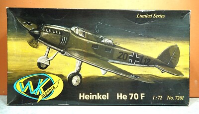1/72 WK MODELS HEINKEL He-70F MODEL KIT # 7201