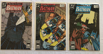 THE MANY DEATHS OF BATMAN STORY #1-3 (#433-435) (1989, DC COMICS) | eBay