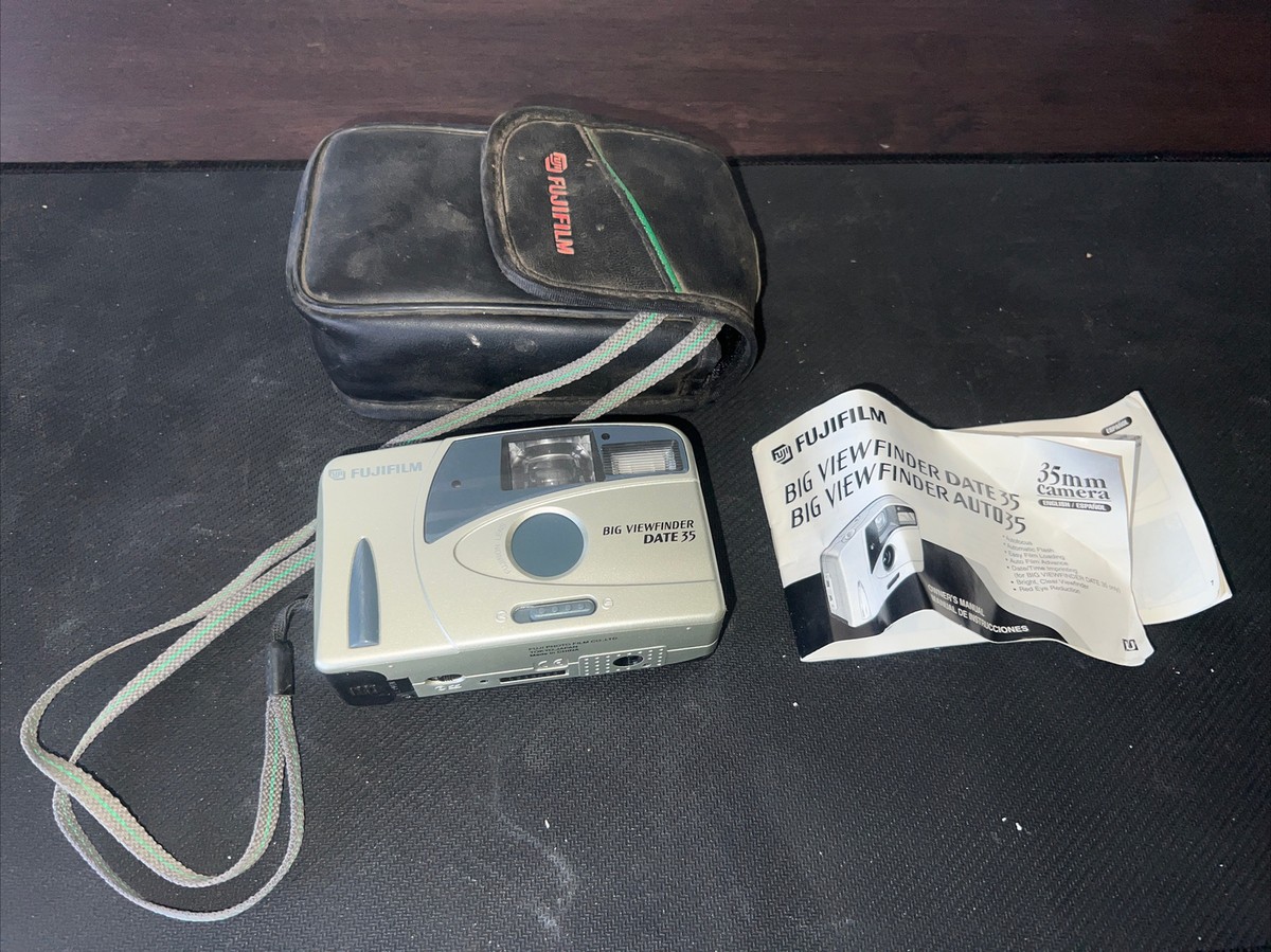 FujiFilm Big Viewfinder Date 35 AF 35mm Point & Shoot Film Camera