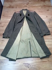 Vintage Military Officer Coat Cloak Soviet Russian Army USSR.Tank troops.