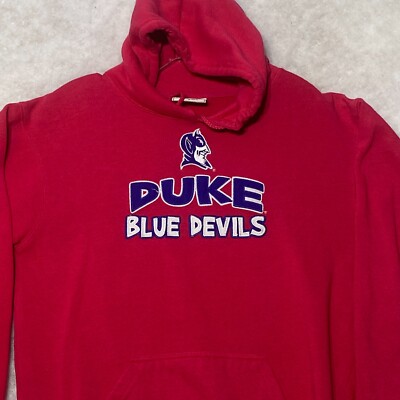 Duke Blue Devils Vintage Sweatshirt Hoodie Womens Small Pink