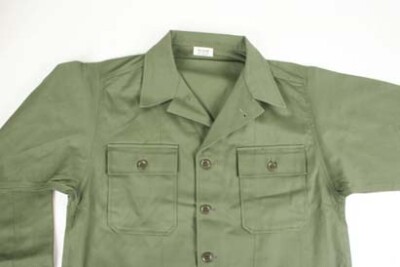 50's OG-107 筒袖 1st 初期 UTILITY SHIRT 50's Vintage US Army Utility Shirt OG-107 1st Model – Vinson