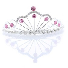 Mini Princess Queen Crown Tiara Comb Halloween Party Prom Beauty Pageant Jewelry
